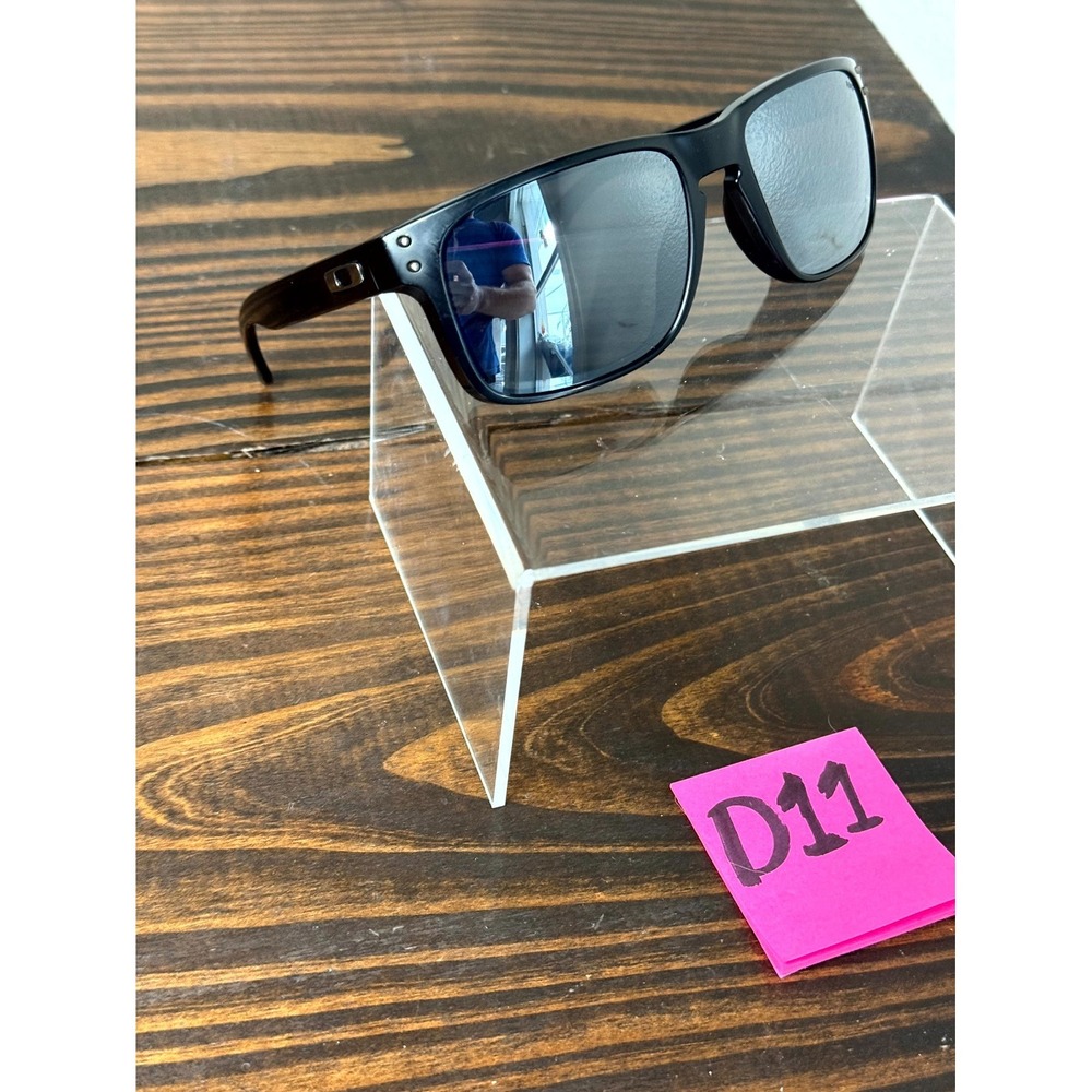 Oakley Holbrook OO9102-D655 Mens Matte Black Frame with Gray Lens Sunglasses 137